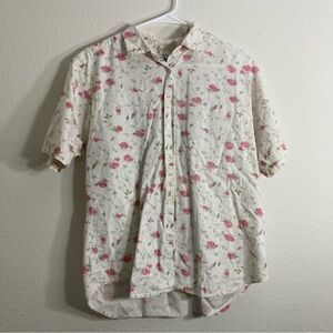Vintage Northern Reflections - Floral Blouse - Medium